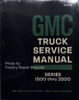 1967 GMC Truck Service Manual Series 1500 thru 3500