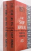 1971 Ford Lincoln Mercury Car Shop Manual Volume 1, 2, 3, 4, 5 Spine View