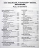 2000 Ford F250 F350 F450 F550 Super Duty Truck & Excursion Service Manuals Table of Contents Two