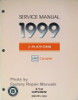 Service Manual 1999 J-Platform Chevrolet Cavalier Bi-Fuel Supplement