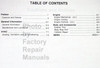 Service Manual 1999 J-Platform Chevrolet Cavalier Bi-Fuel Supplement Table of Contents