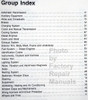 Ford L-Series 1990 Service Manual  Table of Contents