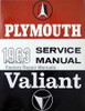 1963 Plymouth Service Manual Valiant