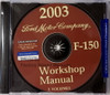 2003 Ford F-150 Workshop Manual Volume 1 & 2 on CD