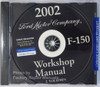 2002 Ford F150 Workshop Manuals on CD