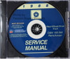 1988 Service Manual Dodge Truck D & W 150-350, Ramcharger CD