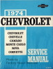 1974 Chevrolet Chevelle, Camaro, Monte Carlo, Nova, Corvette Service Manual