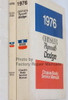 1976 Chrysler Plymouth Dodge Service Manuals Spine View