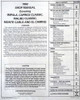  1982 Chevrolet Impala Caprice Malibu Monte Carlo El Camino Shop Manual Table of Contents