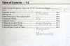 Ford 2019 F250 F350 F450 F550 Super Duty Wiring Diagrams Table of Contents 2