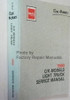 1990 GMC Sierra Truck Service Manual Spine View