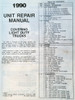 1990 GMC Light Duty Truck Unit Repair Manual