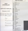 2005 Service Manual Jeep Wrangler Table of Contents 2