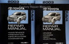 2003 Toyota Rav4 Repair Manual Volume 1, 2