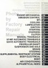 2003 Toyota Rav4 Repair Manual Table of Contents 1