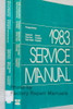 1983 Chrysler RWD Car Service Manual Volume 1, 2