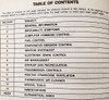 1992 GMC Light Truck Van SUV Fuel and Emissions Service Manual Table of Contents