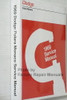 1969 Dodge Polara Monaco Service Manual Spine View