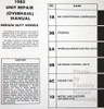 1983 Medium Duty Truck Unit Repair Manual Table of Contents