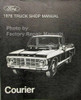 1976 Ford Truck Shop Manual Ford Courier