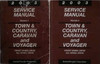 2003 Service Manual Town & Country, Caravan and Voyager Volume 1, 2