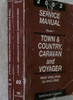 2003 Service Manual Town & Country, Caravan and Voyager Volume 1, 2 Spine View