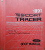 1991 Ford Escort Mercury Tracer Shop Manual