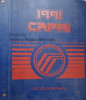 1991 Mercury Capri Shop Manual