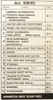 1973 Oldsmobile Chassis Service Manual Table of Contents