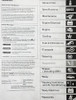 1998-2002 Honda Accord Service Manual V6 Supplement Table of Contents