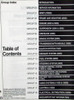 1994 Mercury Capri Service Manual Table of Contents