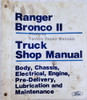 1986 Ford Ranger / Bronco II Shop Manual 