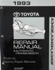 1993 Toyota A340E, A340F, A340H Repair Manual Automatic Transmission 