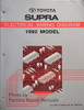 1992 Toyota Supra Electrical Wiring Diagrams