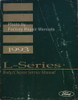 1993 Ford L-Series Service Manual Body/Chassis