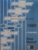 1985 Chevrolet Camaro Shop Manual 