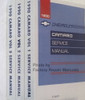 1990 Chevrolet Camaro Service Manuals Spine View