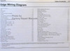 2019 Ford Edge Wiring Diagrams Table of Contents
