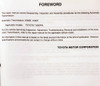 Toyota A340E / A340F Automatic Transmission Repair Manual Vehicle Applications