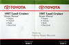Toyota 1997 Land Cruiser Repair Manual Engine Chassis Body Electrical