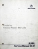 1996-2001 Acura 3.5RL Factory Service Manual
