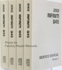 2002 Infiniti Q45 Service Manual Volume 1, 2, 3, 4