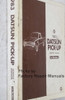 1983 Datsun Pick-up Service Manual 1st Revision