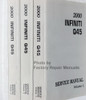 2000 Infiniti Q45 Service Manual Volume 1, 2, 3