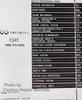 1997 Infiniti Q45 Service Manual Table of Contents