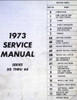 1973 GMC Truck 5000 thru 6500 Service Manual Table of Contents