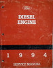 1994 Ford 1060 and 1460 Diesel Engine Service Manual Supplement