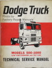 1965 Dodge Low Cab Forward and Tilt Cab 500-1000 Service Manual