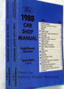 1987 Ford Taurus Mercury Sable Shop Manual Volume 1, 2