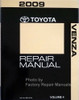 2009 Toyota Venza Repair Manual Volume 4